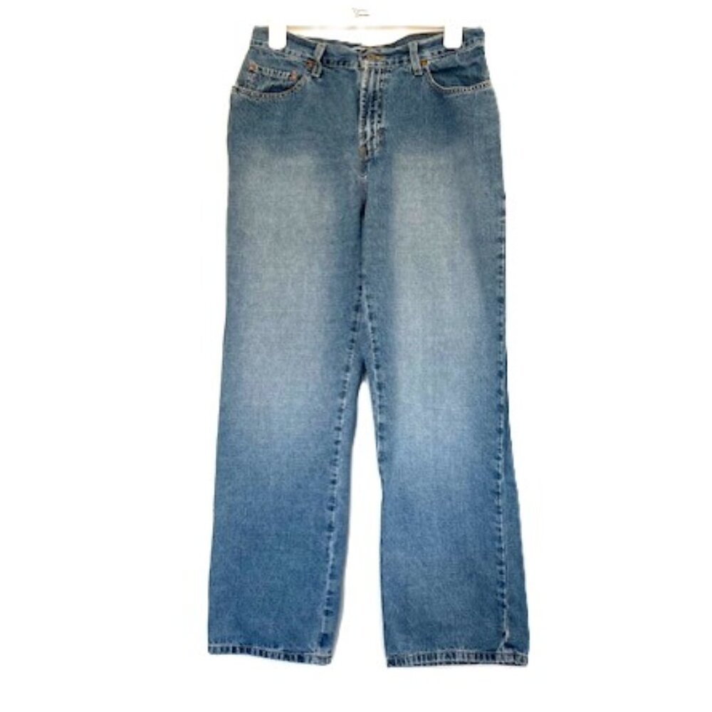Old Navy Distressed Straight Leg Jeans - Short